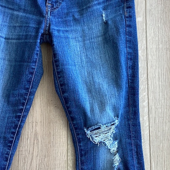 Lucky Brand Lolita Skinny Distressed Crop in Size 2/26 - Picture 5 of 11